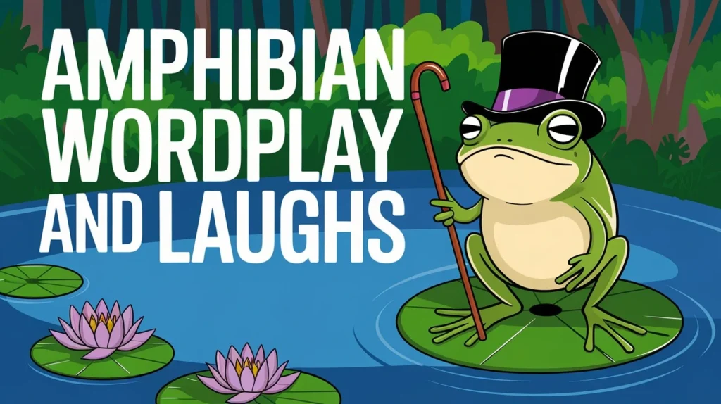 Amphibian Wordplay and Laughs
