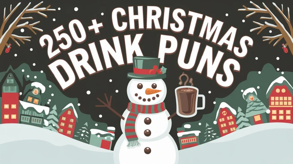 Christmas Drink Puns