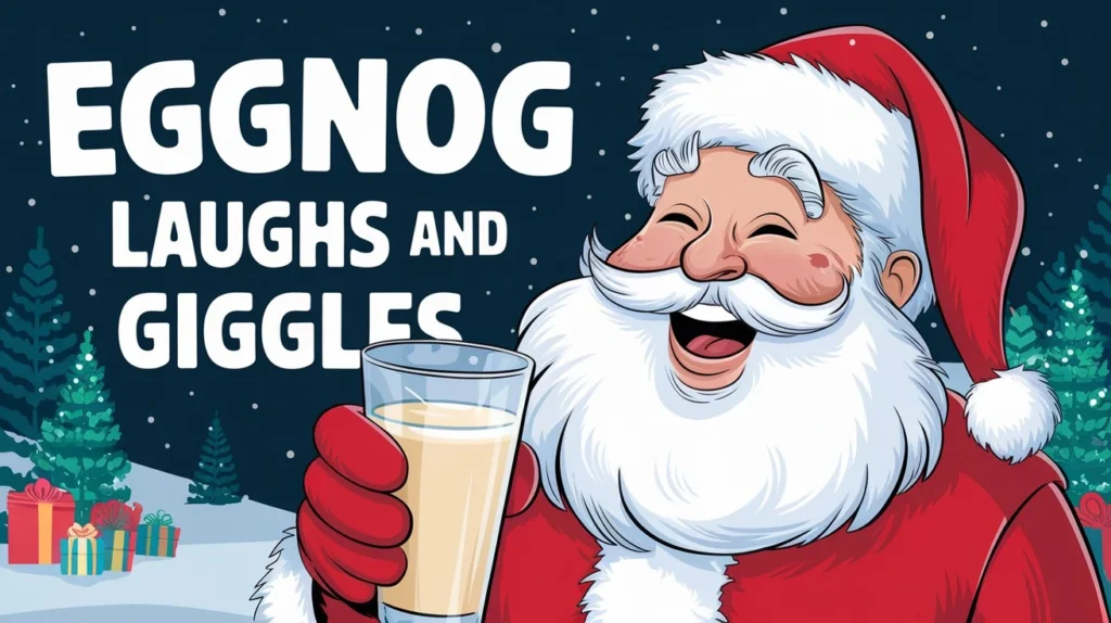 Eggnog Laughs and Giggles