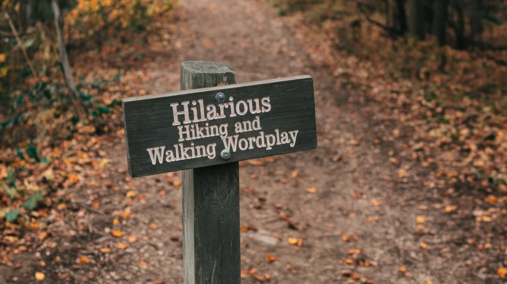 Hilarious Hiking and Walking Wordplay