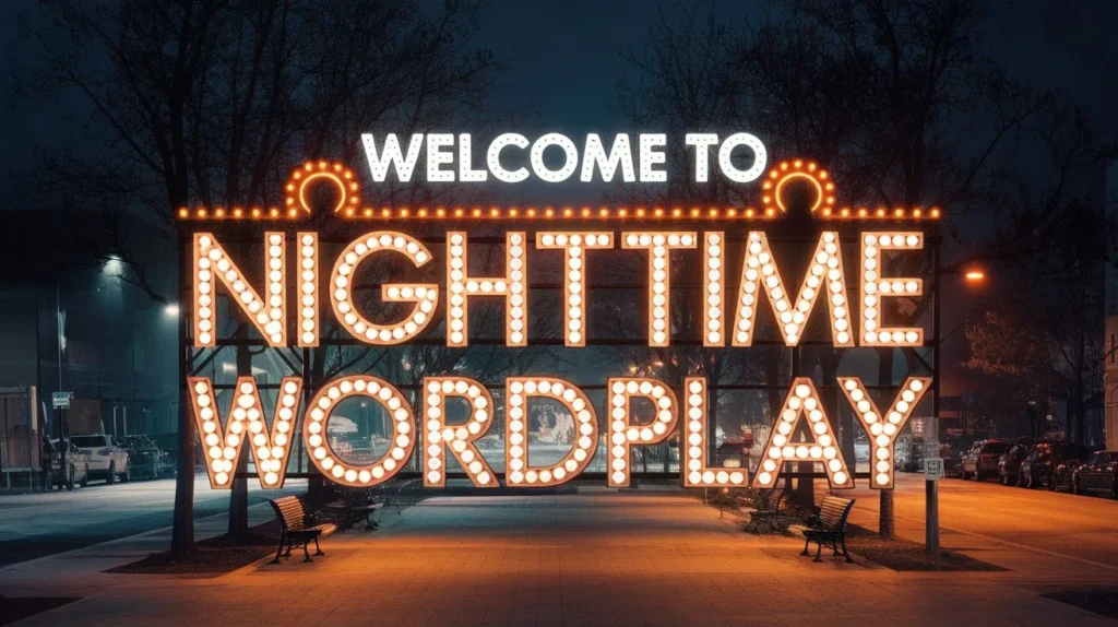 Nighttime Wordplay