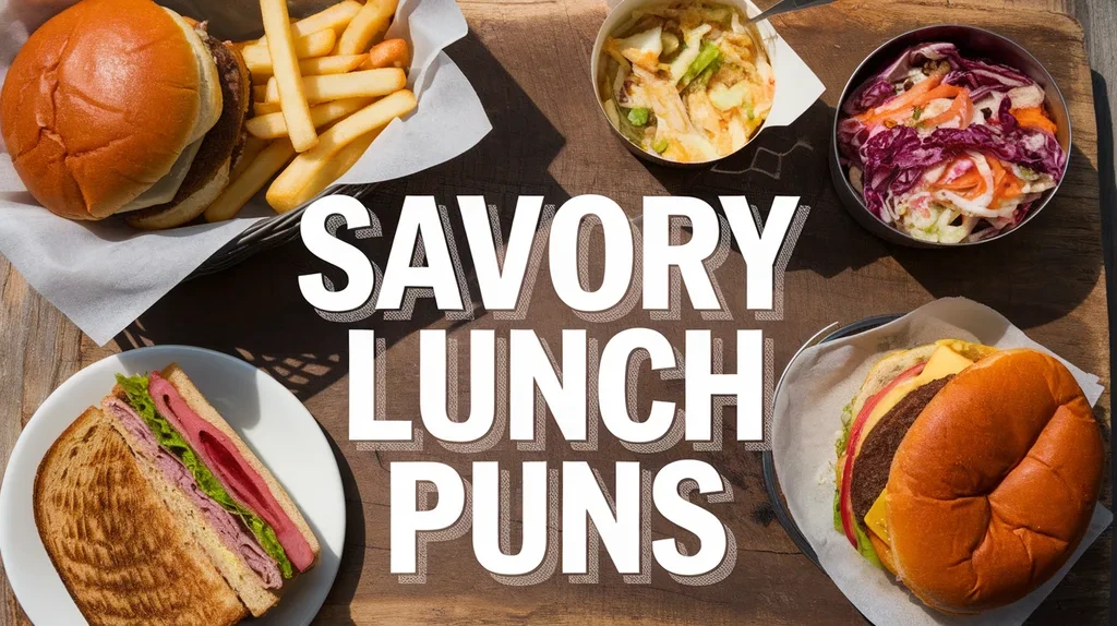 Savory Lunch Puns
