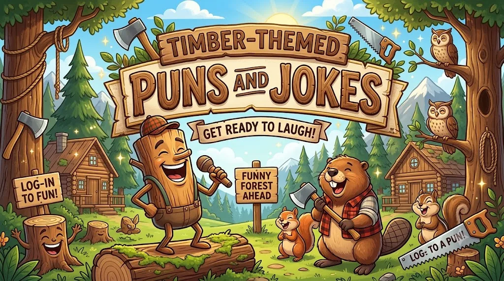 Timber-Themed Puns and Jokes