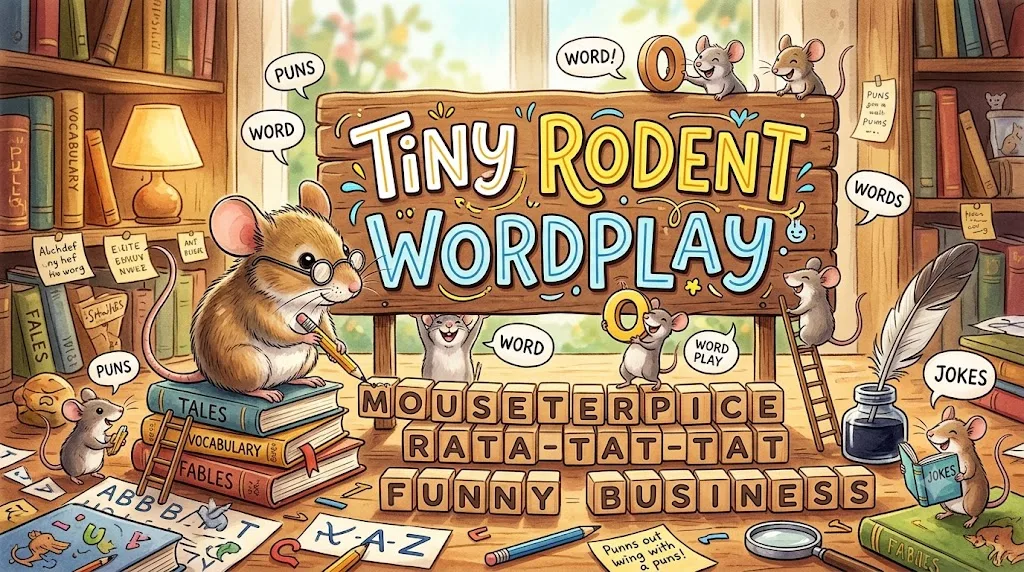 Tiny Rodent Wordplay