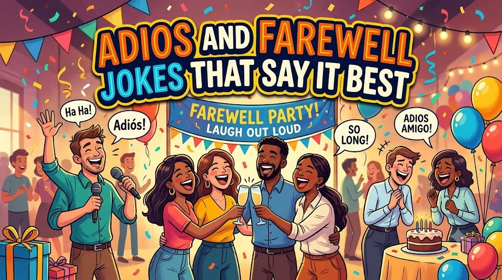Adios and Farewell Jokes That Say It Best