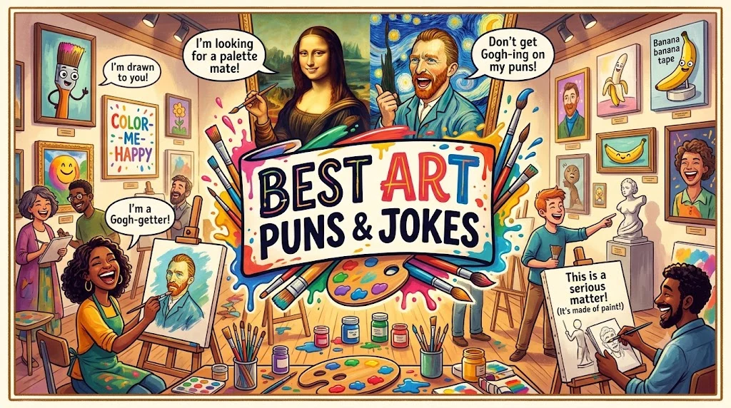 Best Art Puns and Jokes