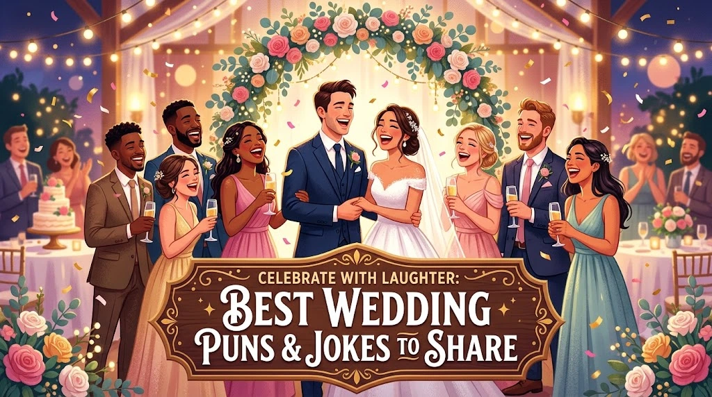 Best Wedding Puns and Jokes to Share