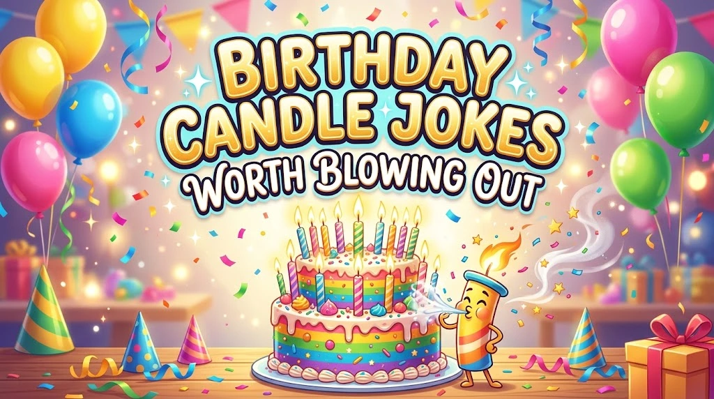 Birthday Candle Jokes Worth Blowing Out