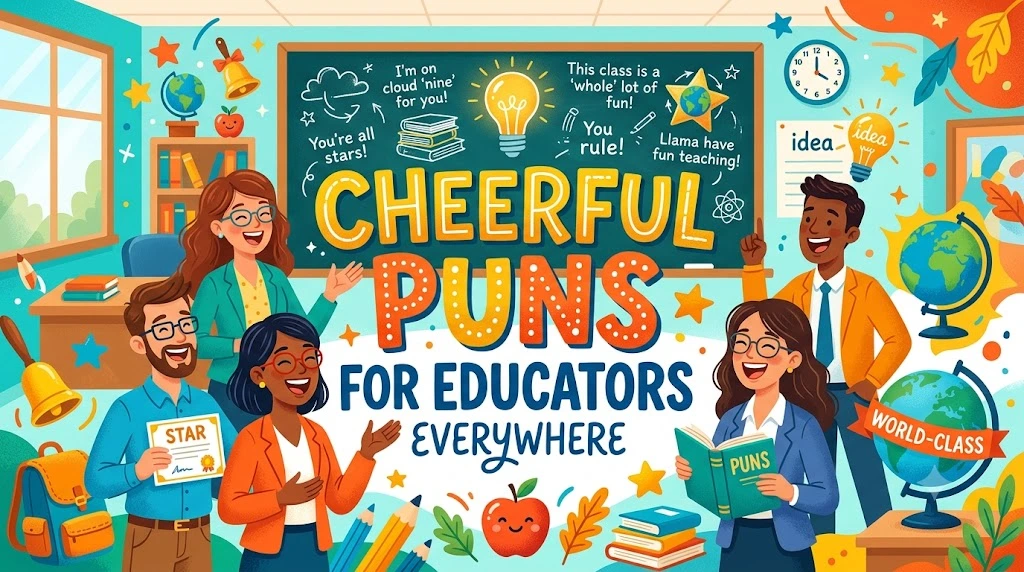 Cheerful Puns for Educators Everywhere