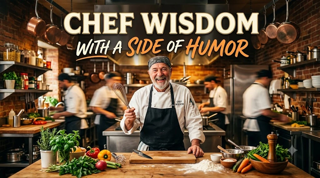 Chef Wisdom with a Side of Humor
