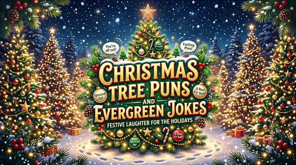 Christmas Tree Puns and Evergreen Jokes