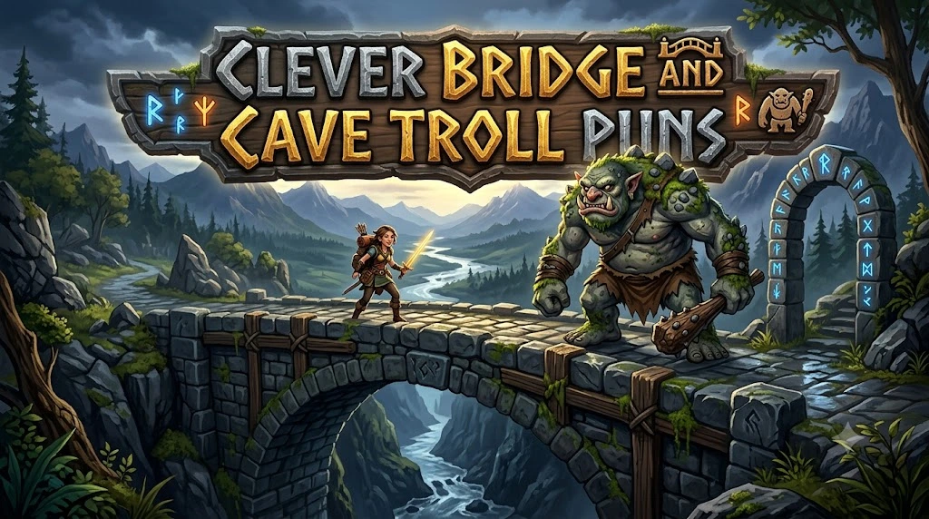 Clever Bridge and Cave Troll Puns