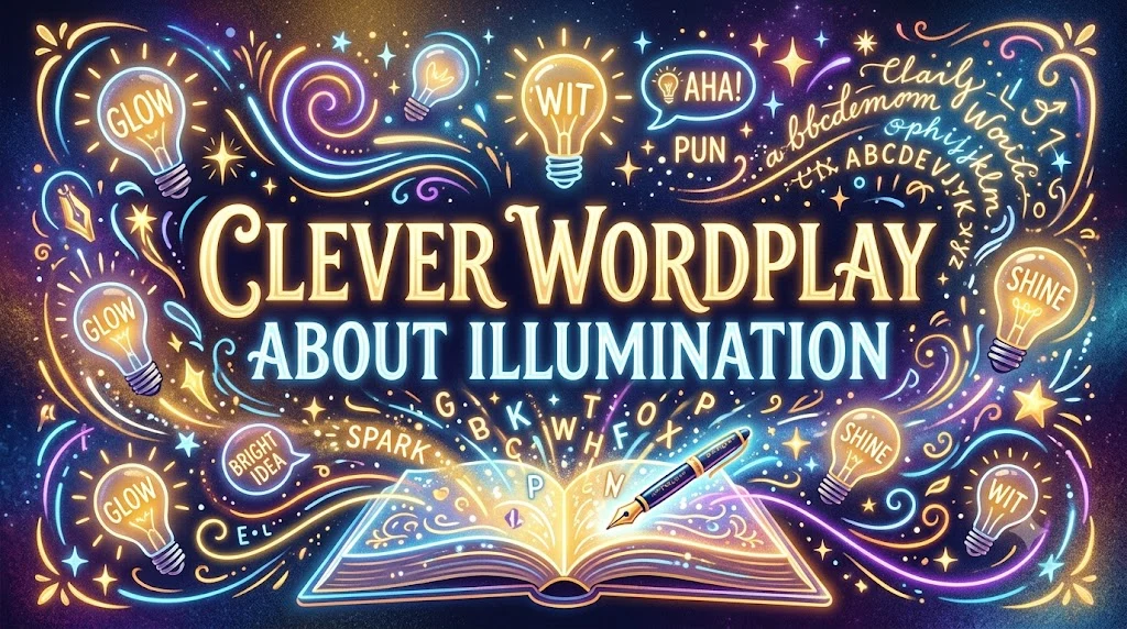 Clever Wordplay About Illumination