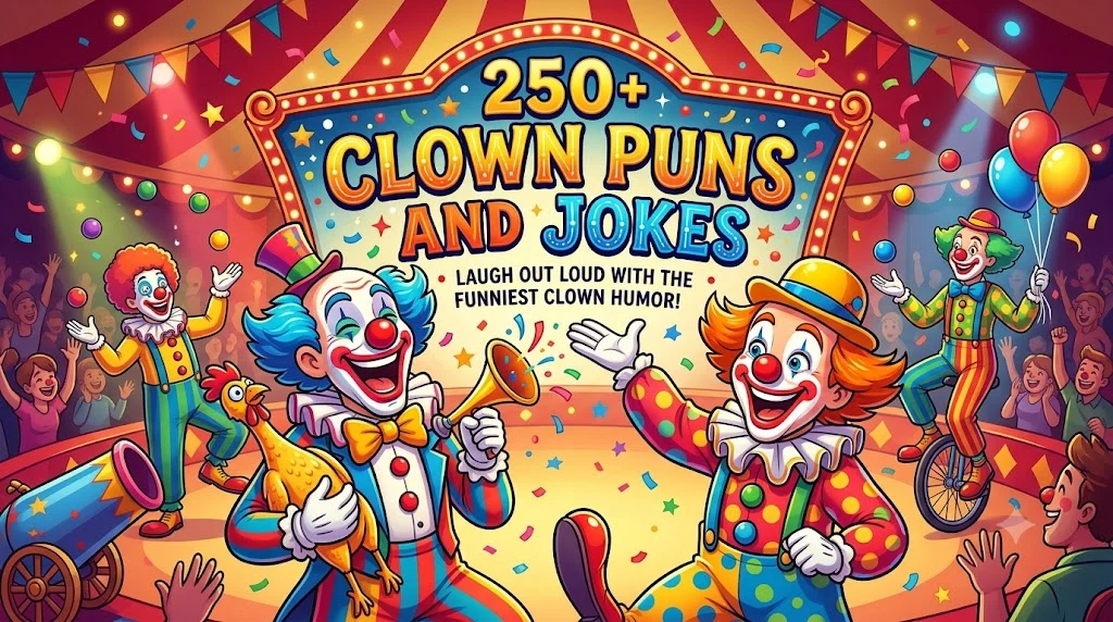 Clown Puns and Jokes