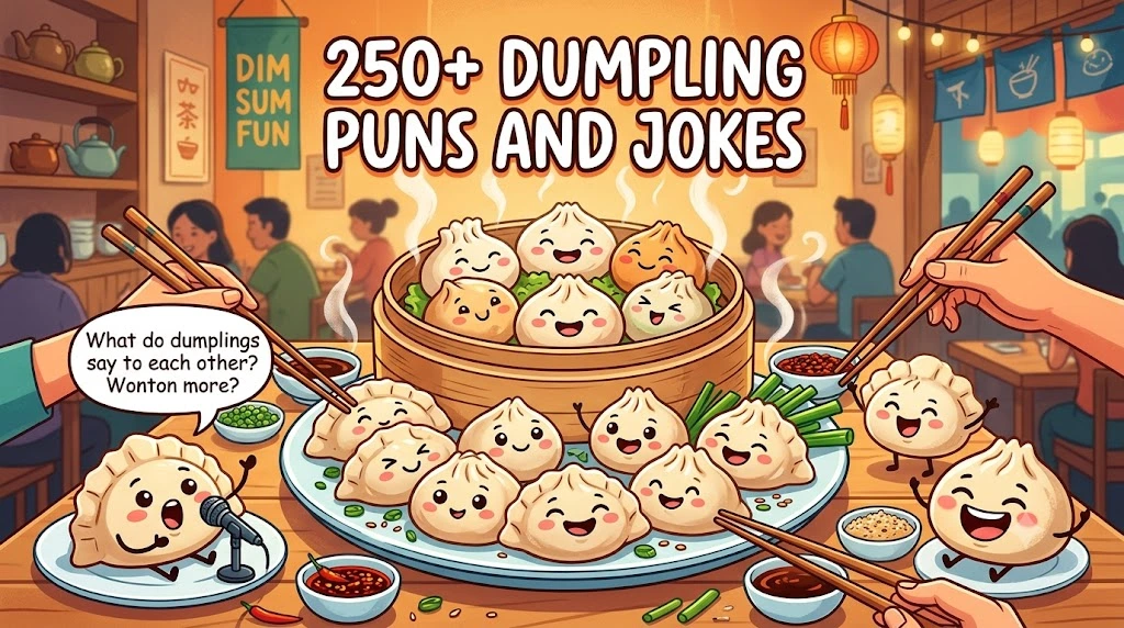 Dumpling Puns and Jokes