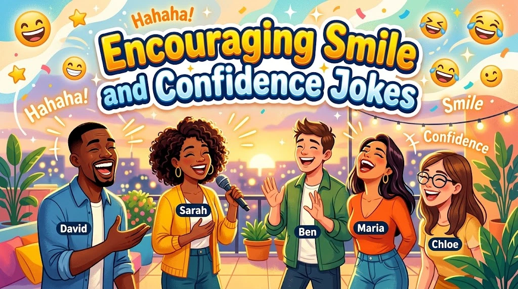 Encouraging Smile and Confidence Jokes