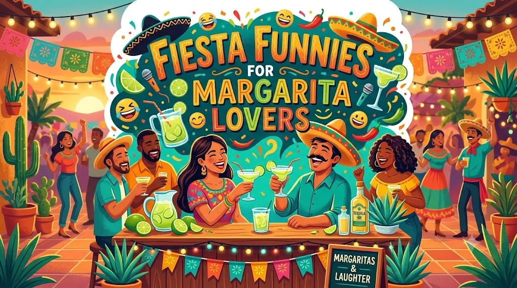Fiesta Funnies For Margarita Lovers