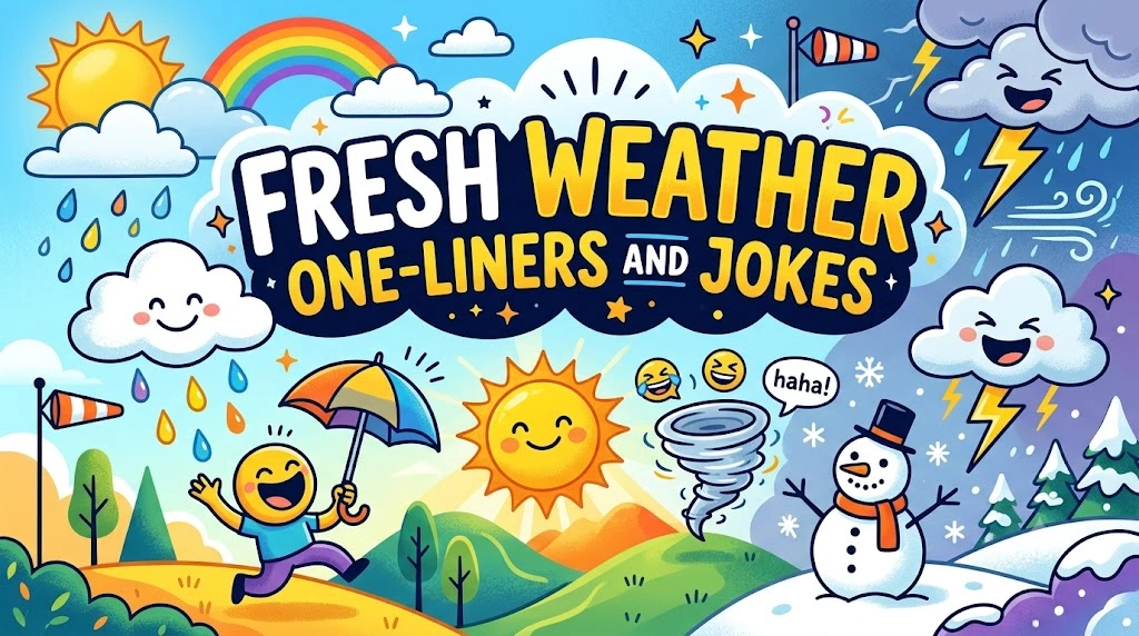 Fresh Weather One-Liners and Jokes