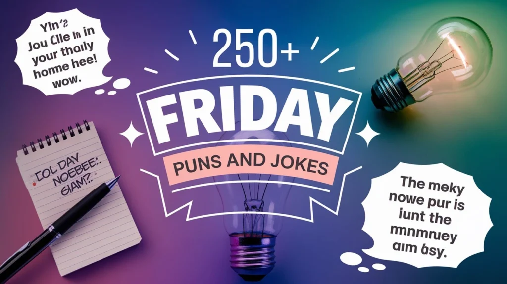 Friday Puns and Jokes