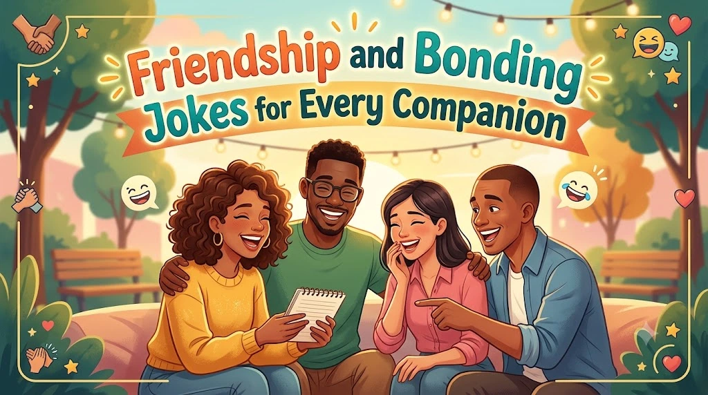 Friendship and Bonding Jokes for Every Companion