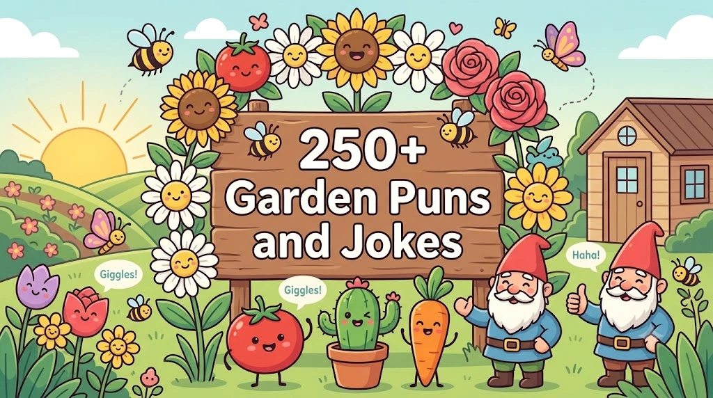 Garden Puns and Jokes