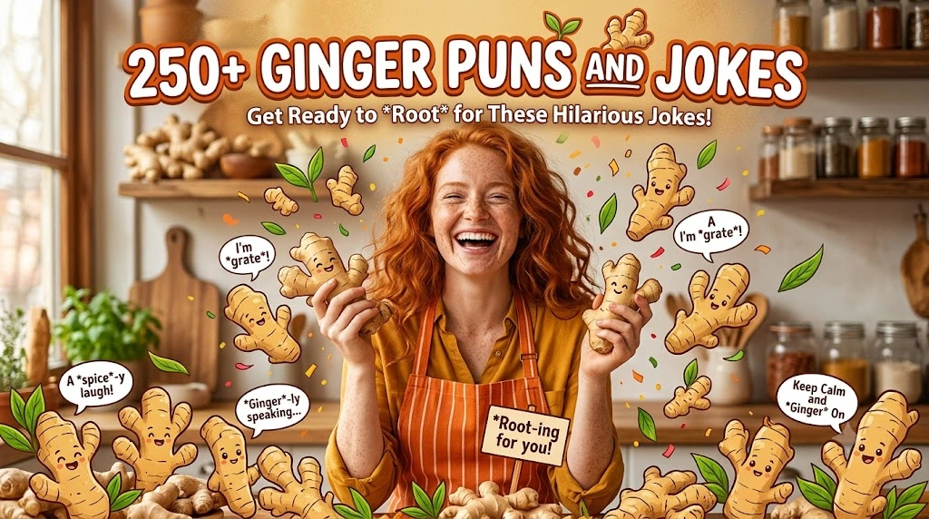 Ginger Puns and Jokes