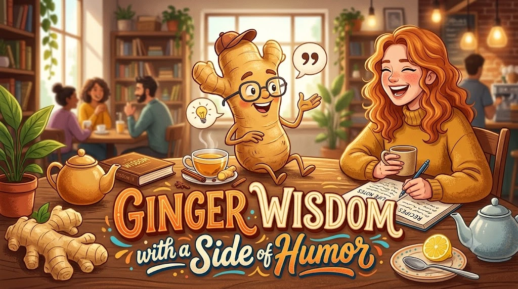 Ginger Wisdom with a Side of Humor