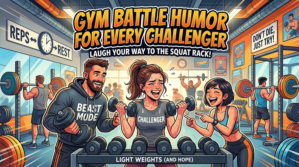 Gym Battle Humor for Every Challenger