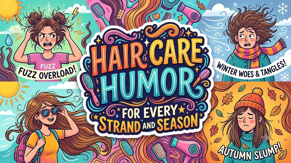 Hair Care Humor for Every Strand and Season