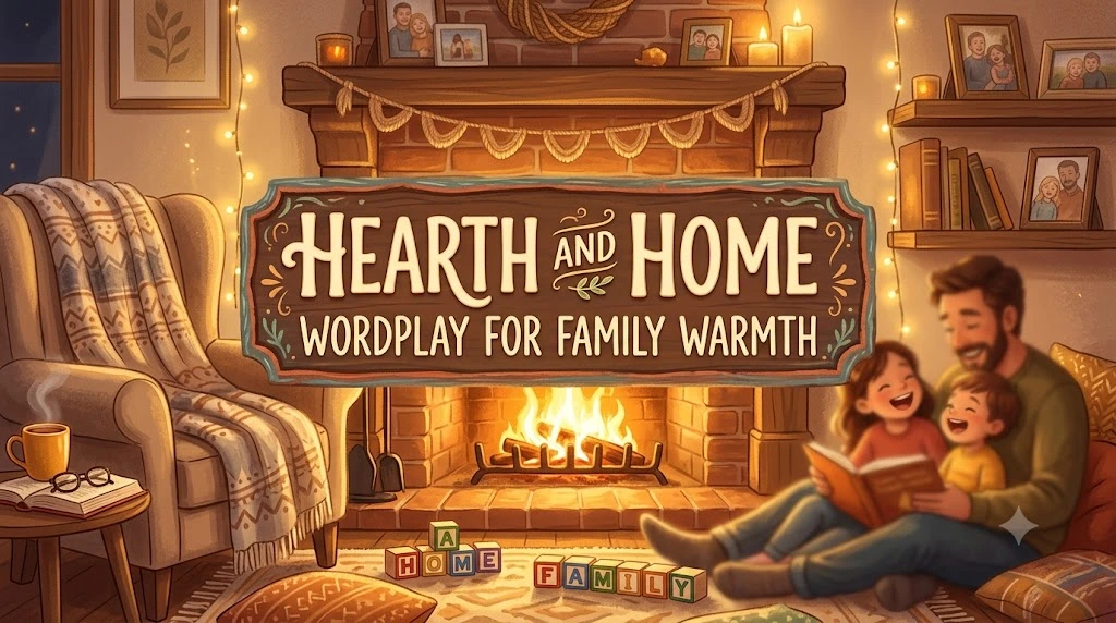 Hearth and Home Wordplay for Family Warmth