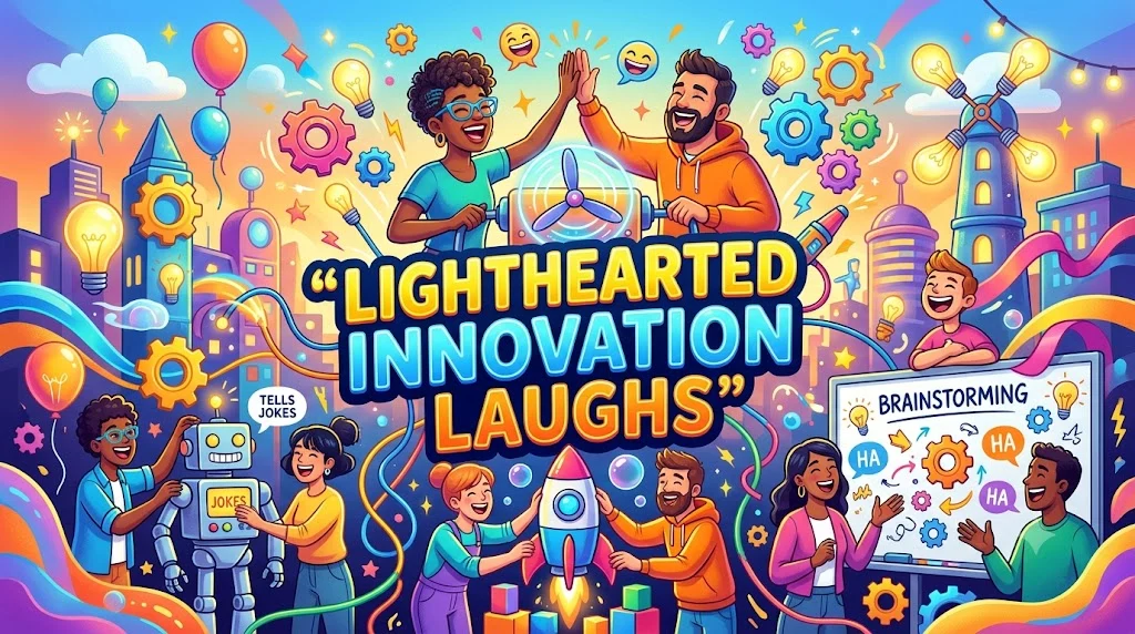 Lighthearted Innovation Laughs