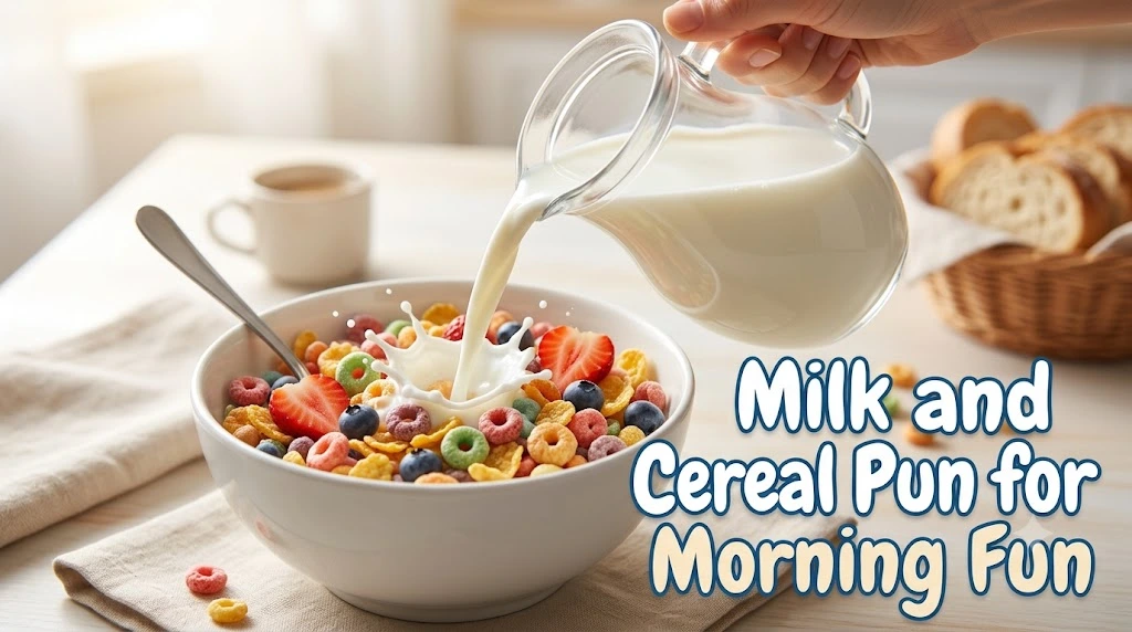 Milk and Cereal Puns for Morning Fun