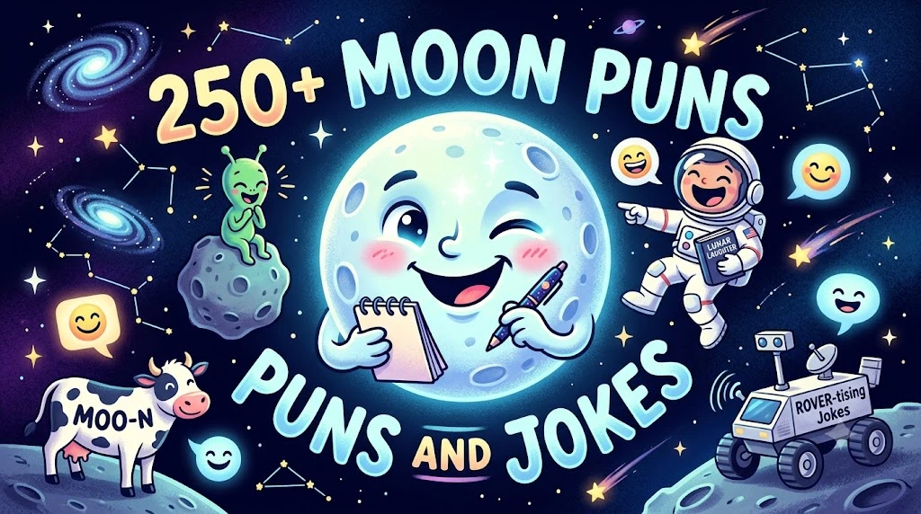 Moon Puns and Jokes