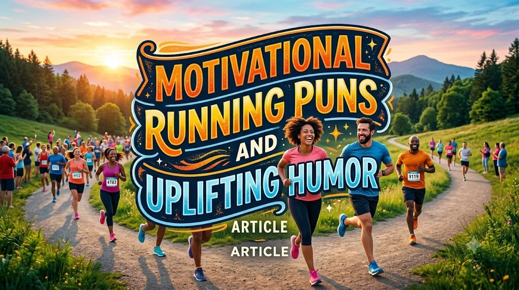 Motivational Running Puns and Uplifting Humor