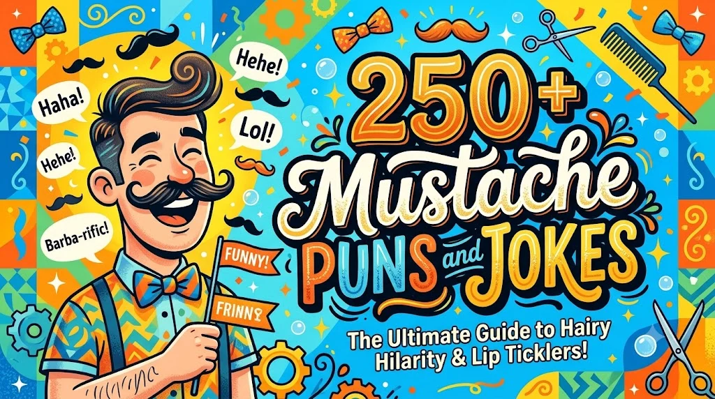 Mustache Puns and Jokes