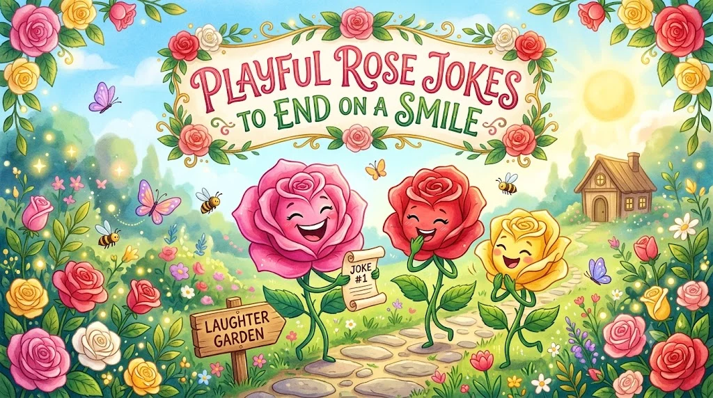 Playful Rose Jokes to End on a Smile