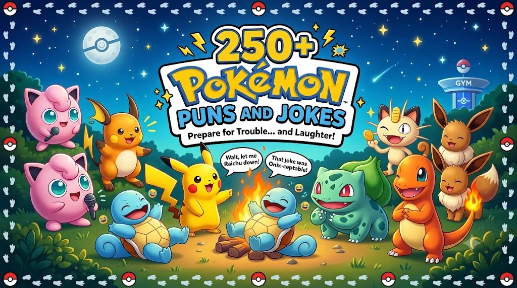 Pokemon Puns and Jokes