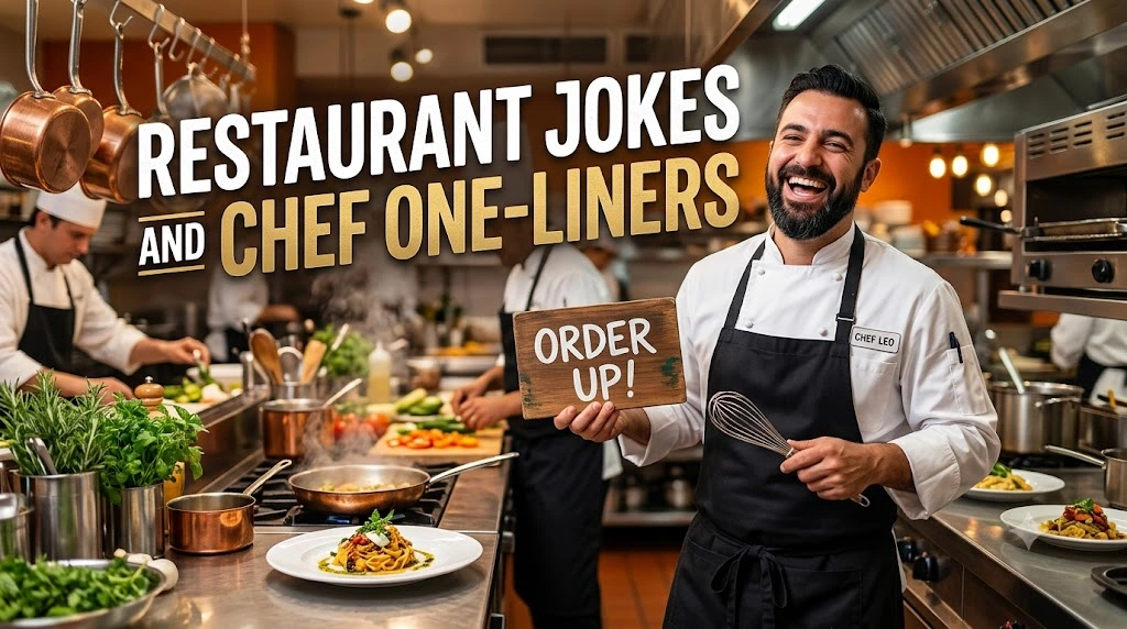 Restaurant Jokes and Chef One-Liners