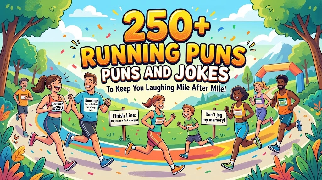 Running Puns and Jokes