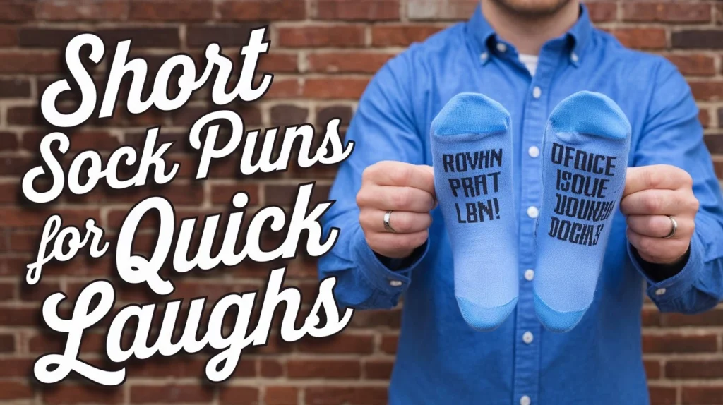 Short Sock Puns for Quick Laughs