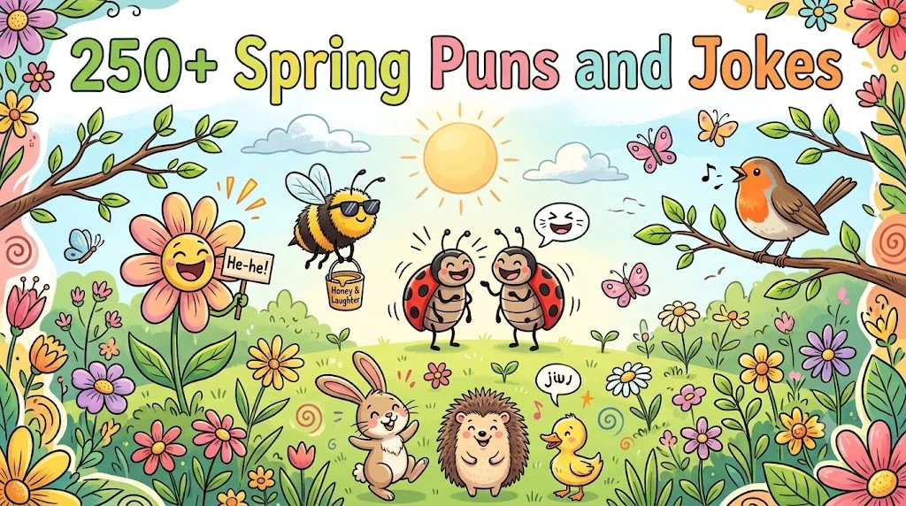 Spring Puns and Jokes