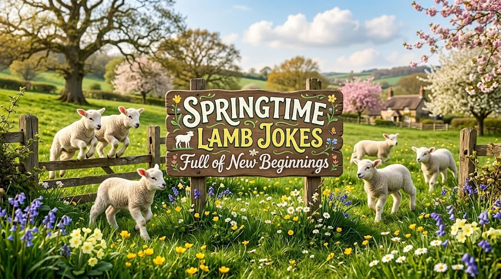Springtime Lamb Jokes Full of New Beginnings
