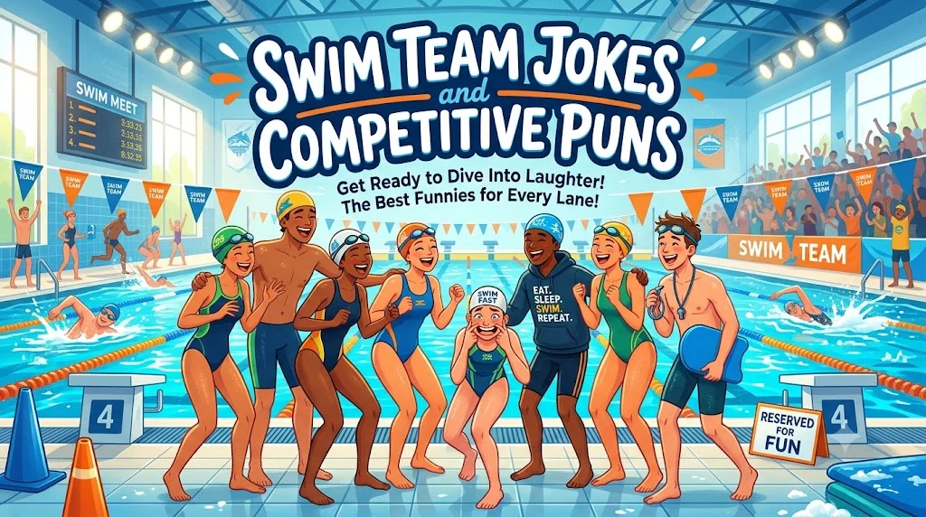 Swim Team Jokes and Competitive Puns