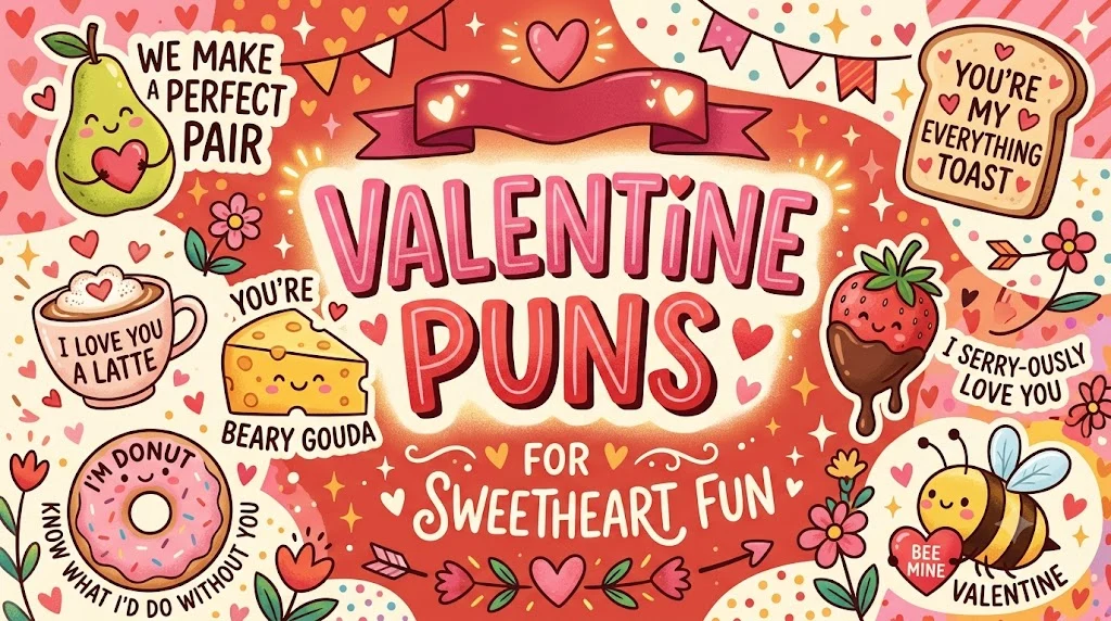 Valentine Puns for Sweetheart Fun