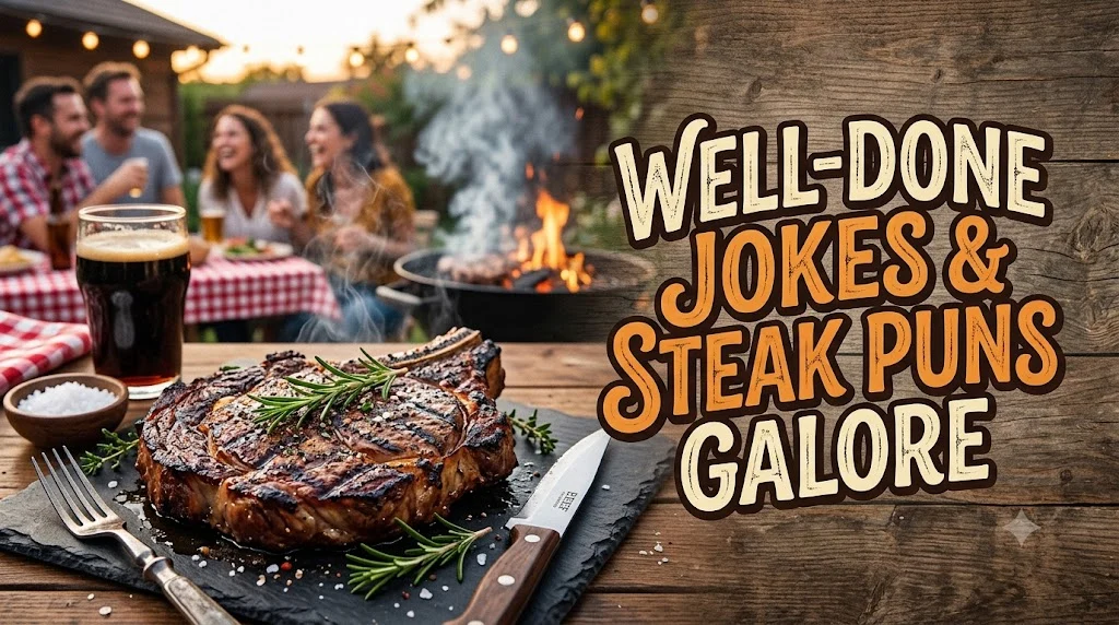 Well-Done Jokes and Steak Puns Galore