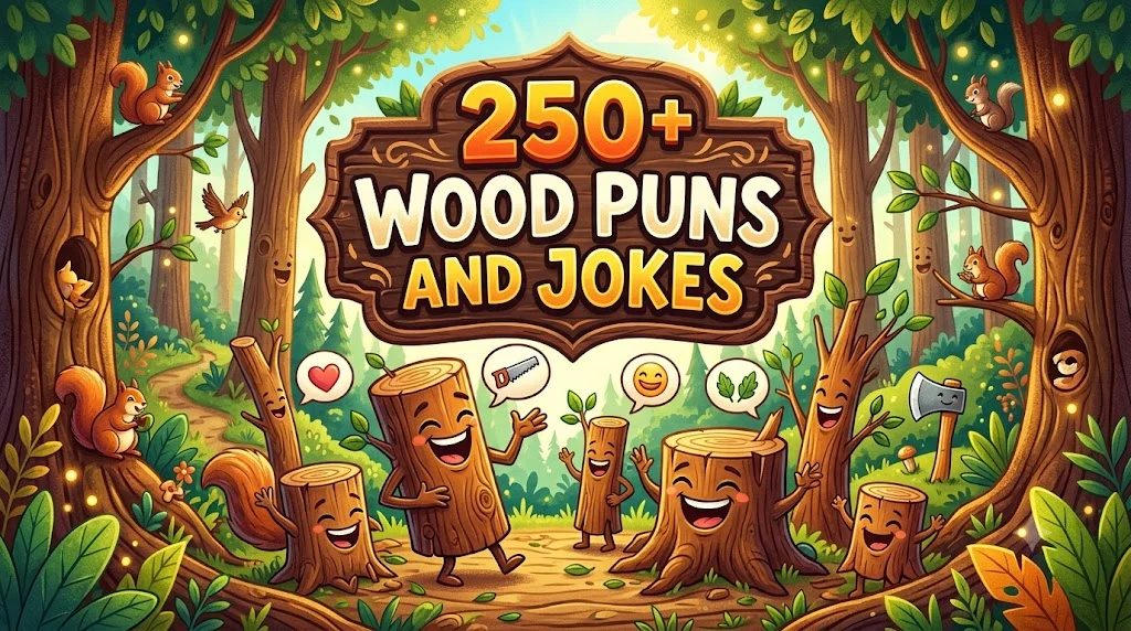 Wood Puns and Jokes