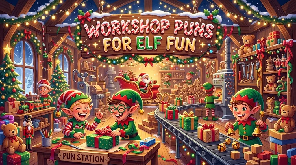 Workshop Puns for Elf Fun