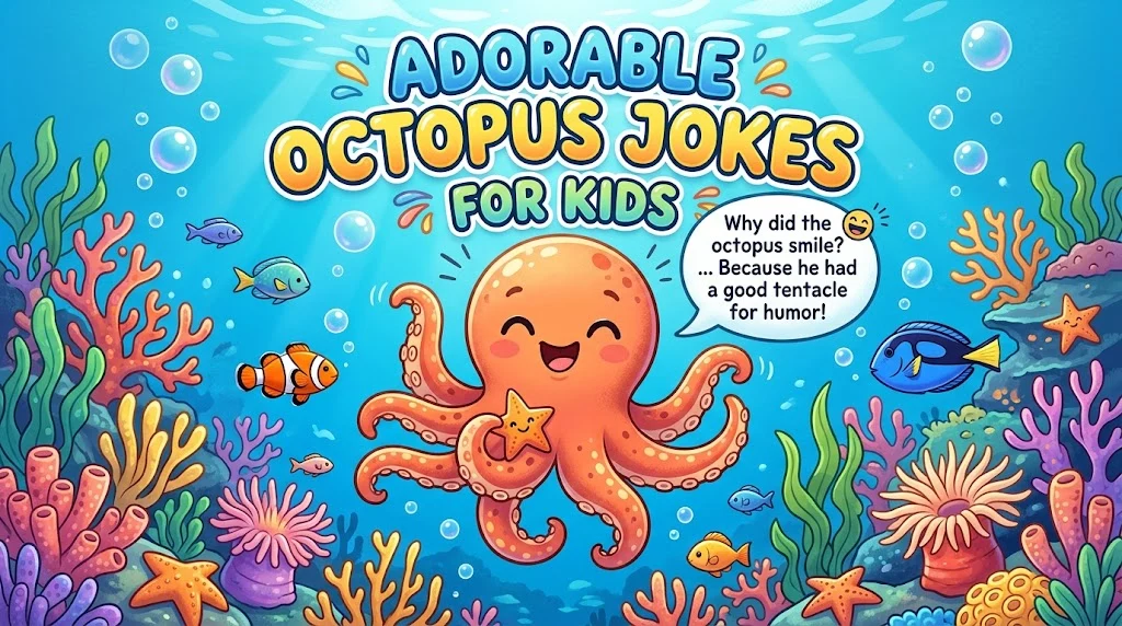 Adorable Octopus Jokes for Kids