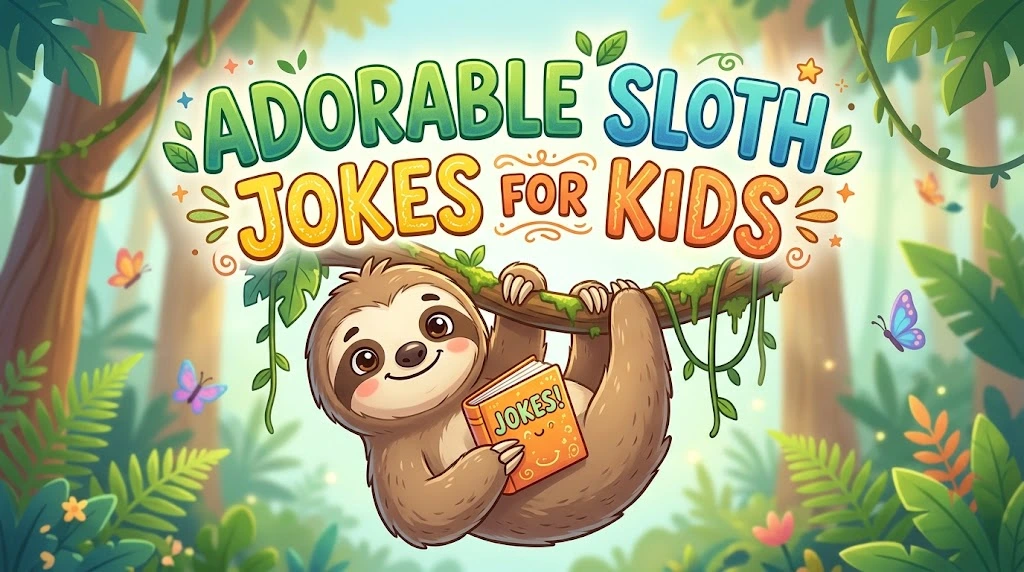 Adorable Sloth Jokes for Kids