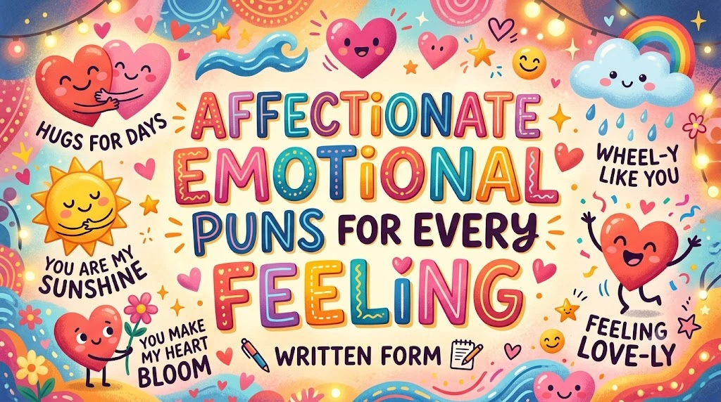 Affectionate Emotional Puns for Every Feeling